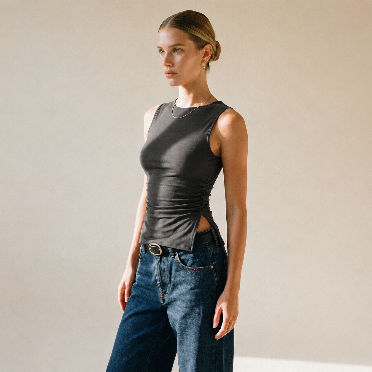 Sloane Ruched Tank