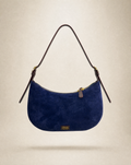 Starr Hobo Suede Leather Navy