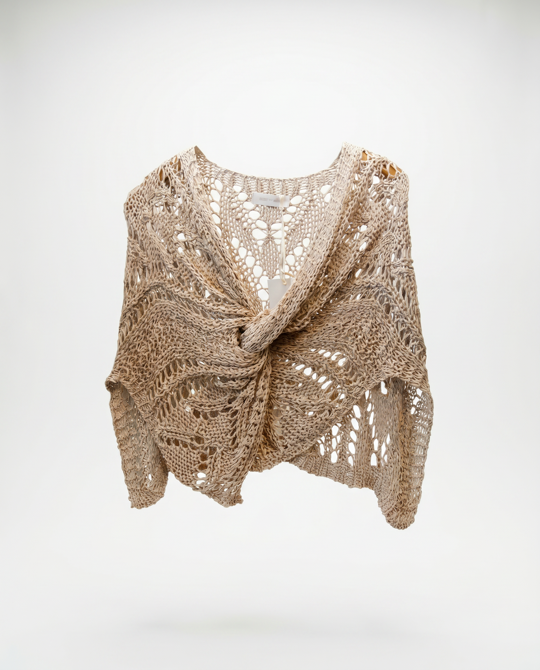 Willa Crochet Knit Poncho