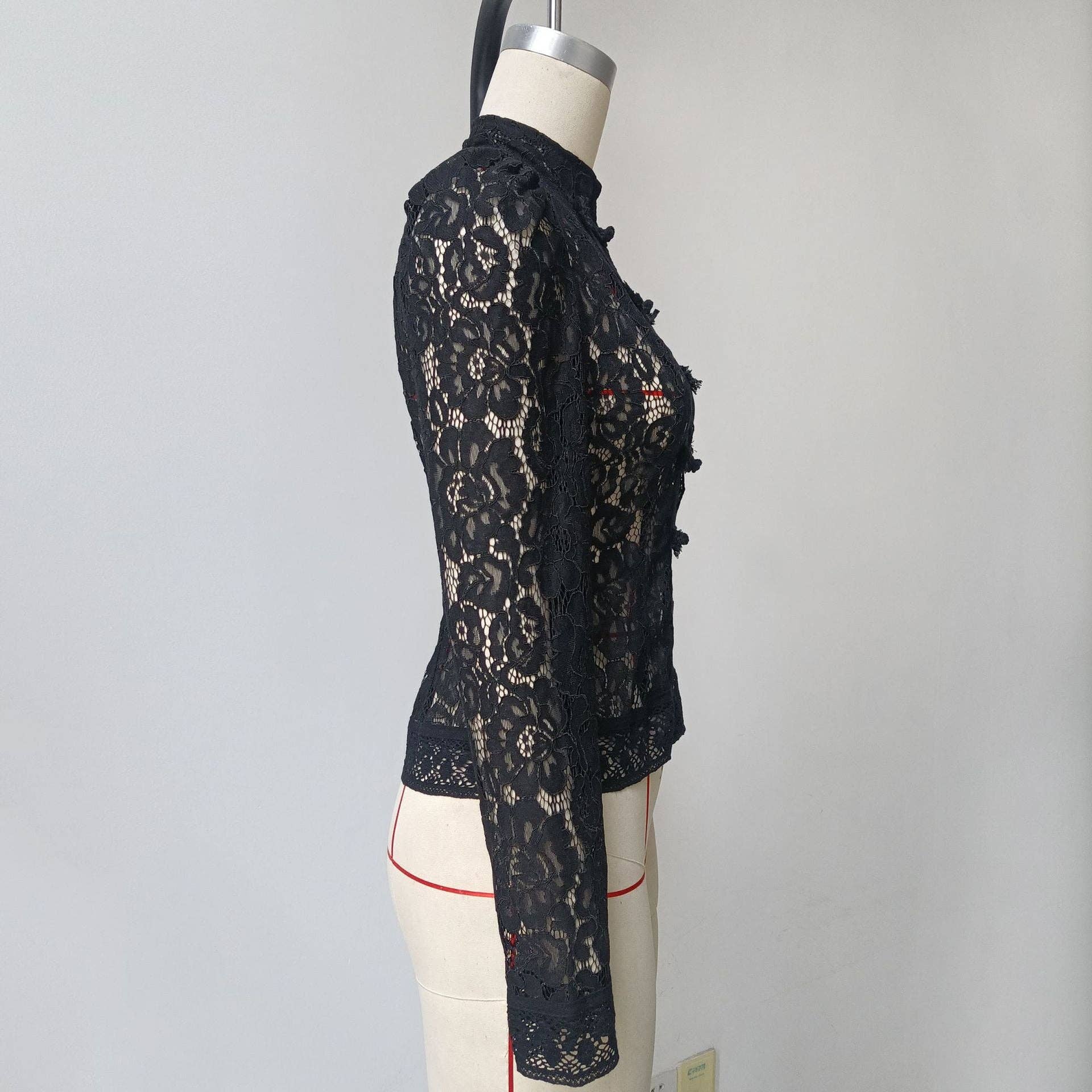 The Lenora Lace Blouse