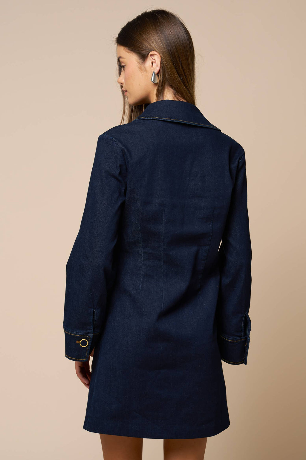 Sarah Denim Mini Dress