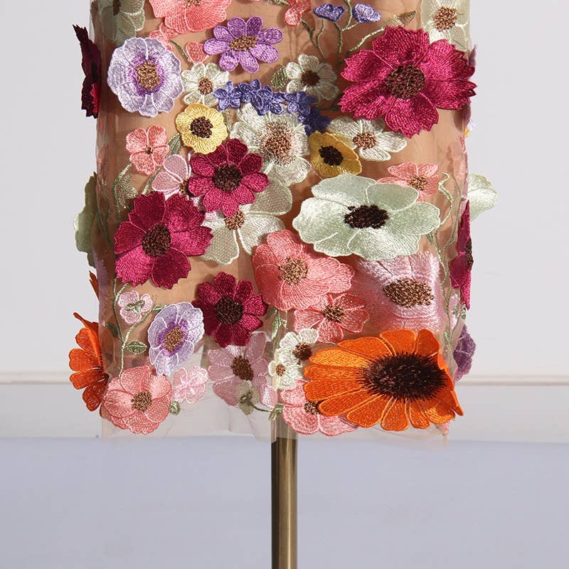 The Emmeline Appliqué Dress