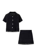 Monroe Fringe Knit Set