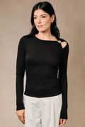 Cambria Ring Detail Top
