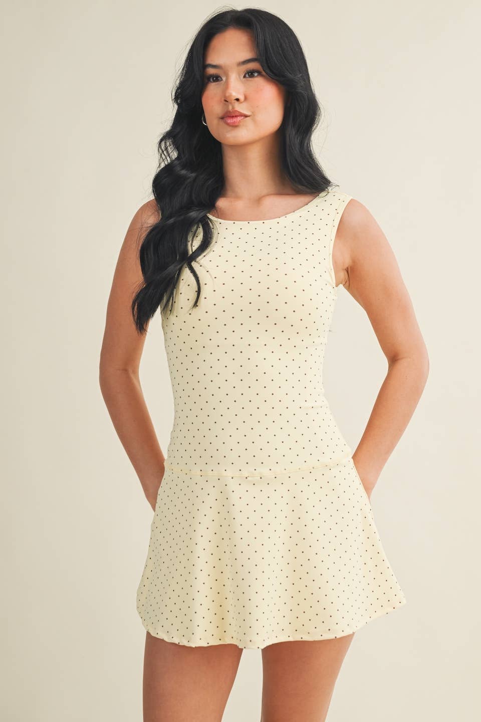 Avery Polka Dot Active Dress