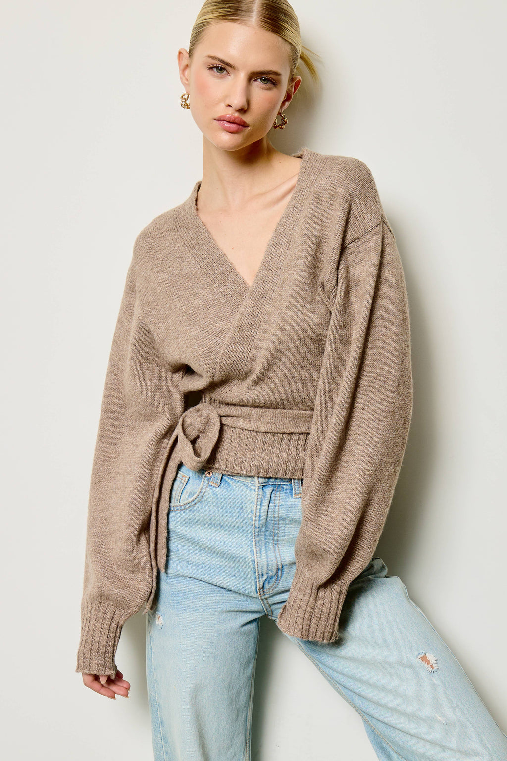 Roslyn Wrap Sweater