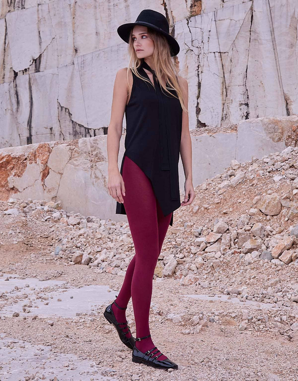 Cashmere Wool Tights 150 DEN, Winter tights