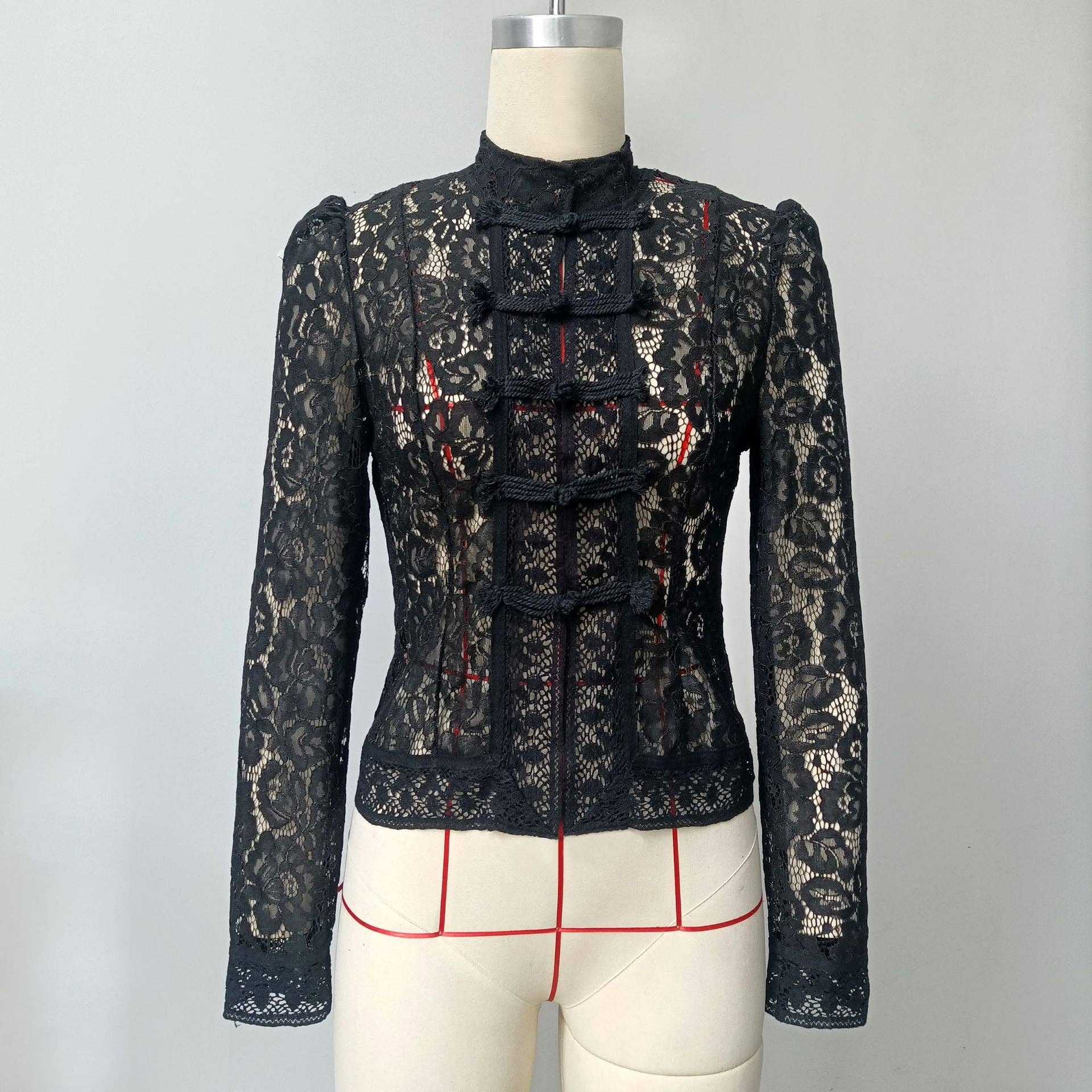 The Lenora Lace Blouse
