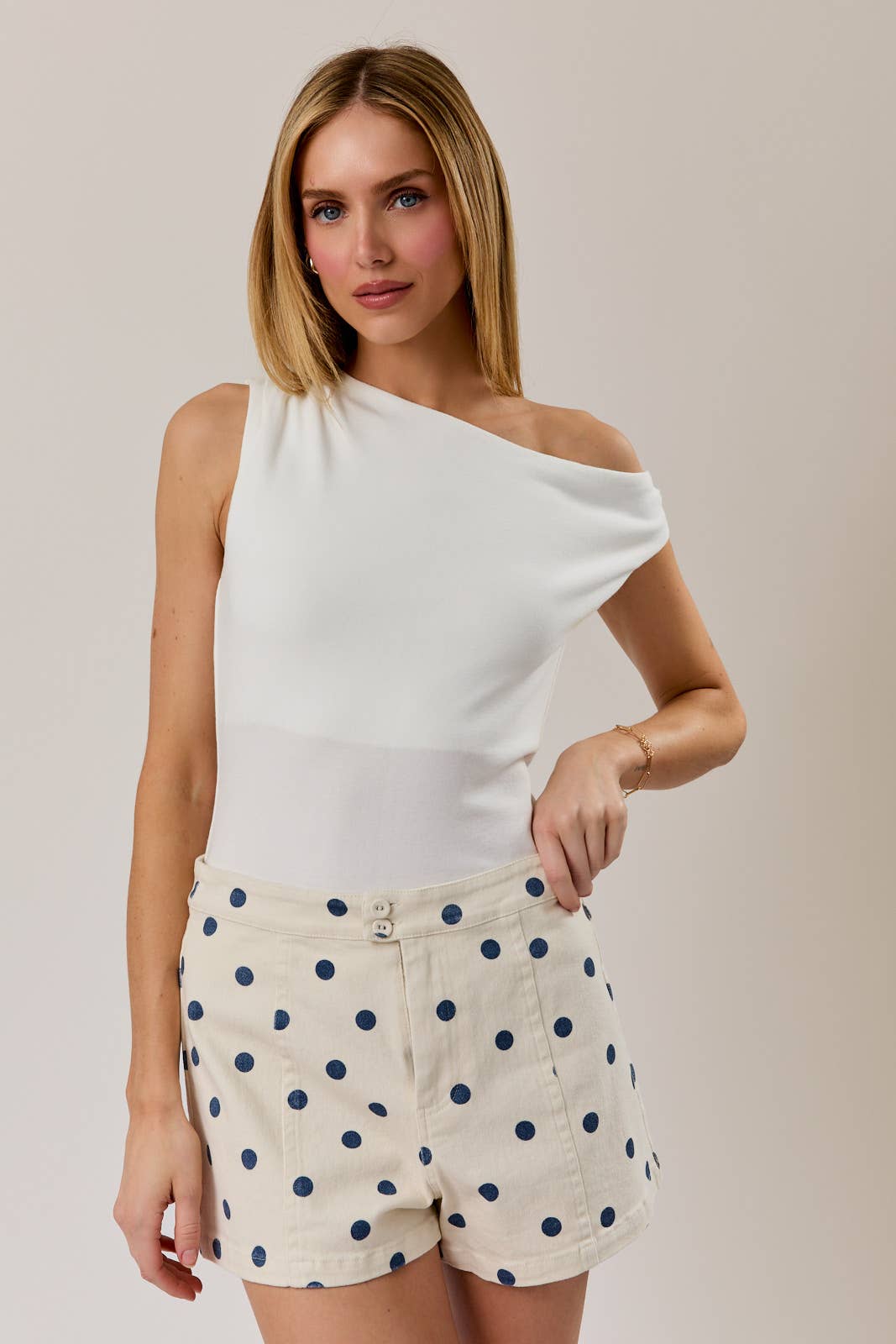 Camille One-Shoulder Top