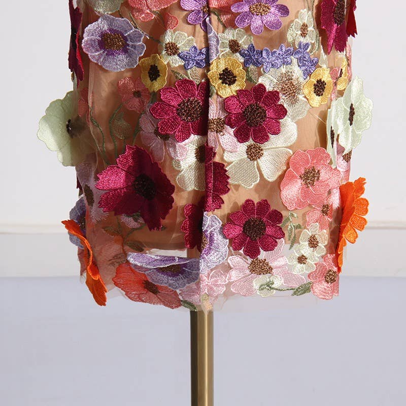 The Emmeline Appliqué Dress