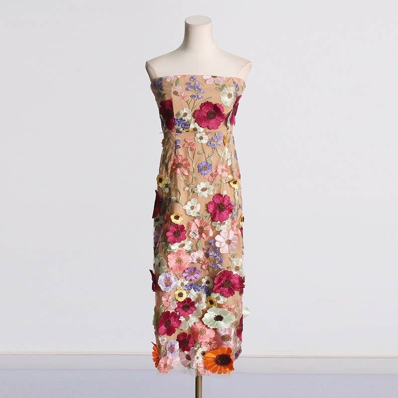 The Emmeline Appliqué Dress