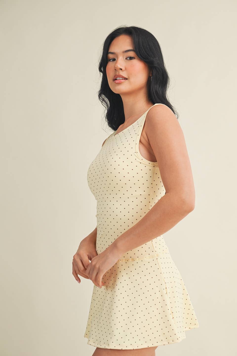 Avery Polka Dot Active Dress