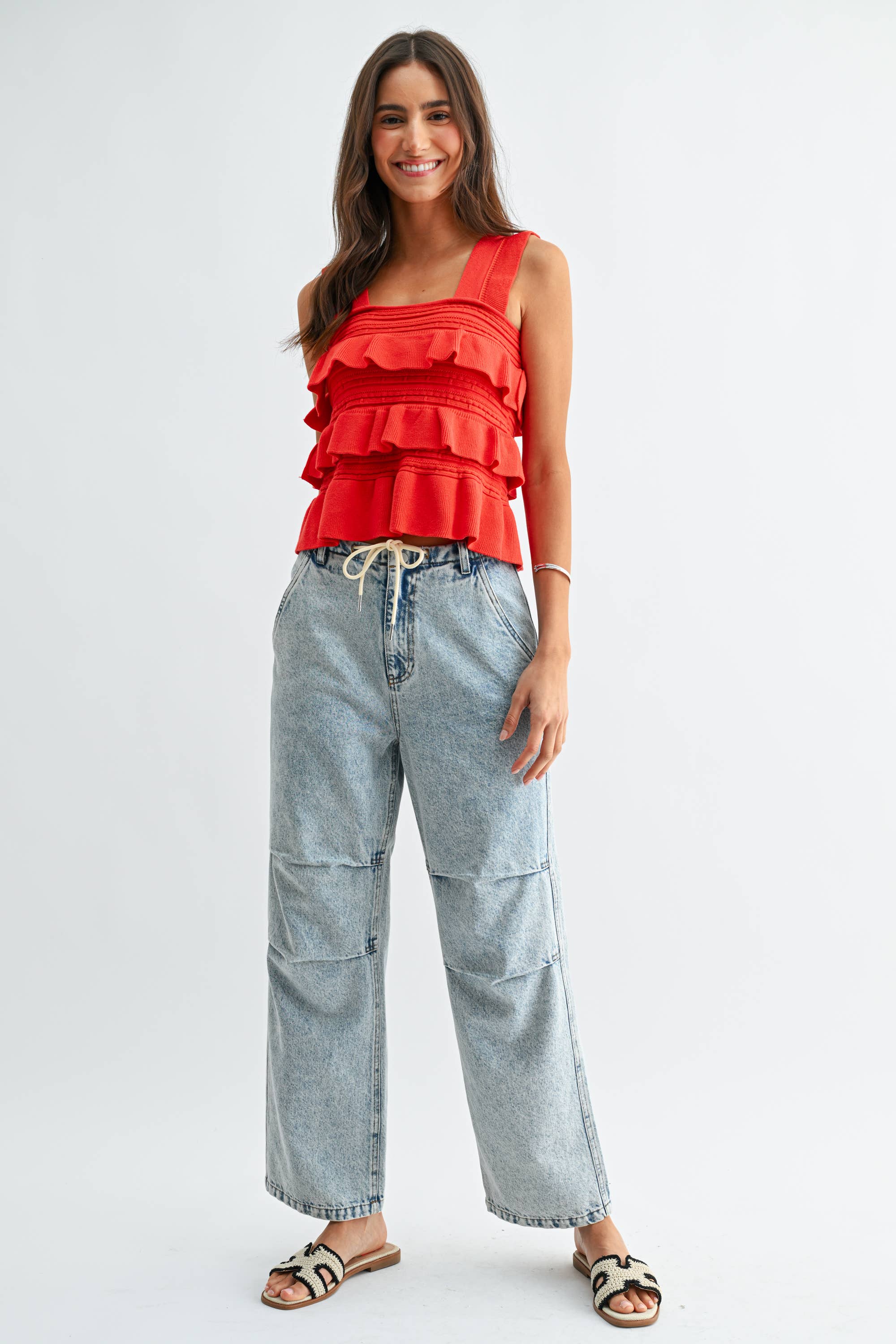Rosalie Ruffle Tank
